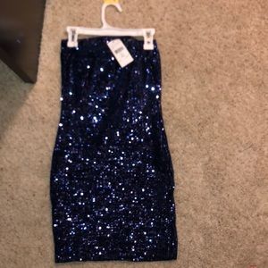 fashion nova tube top dress